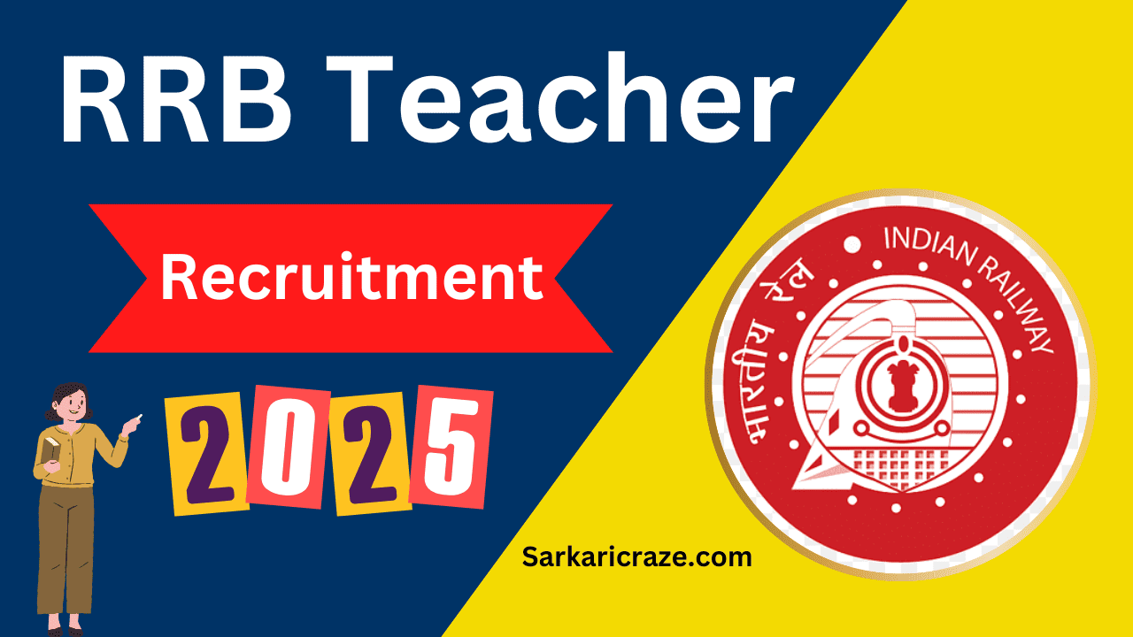 RRB Teacher Recruitment 2025